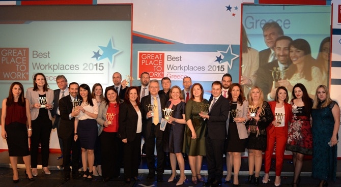 events best workplaces hellas 2015 Best Workplaces 2015 Group Photo