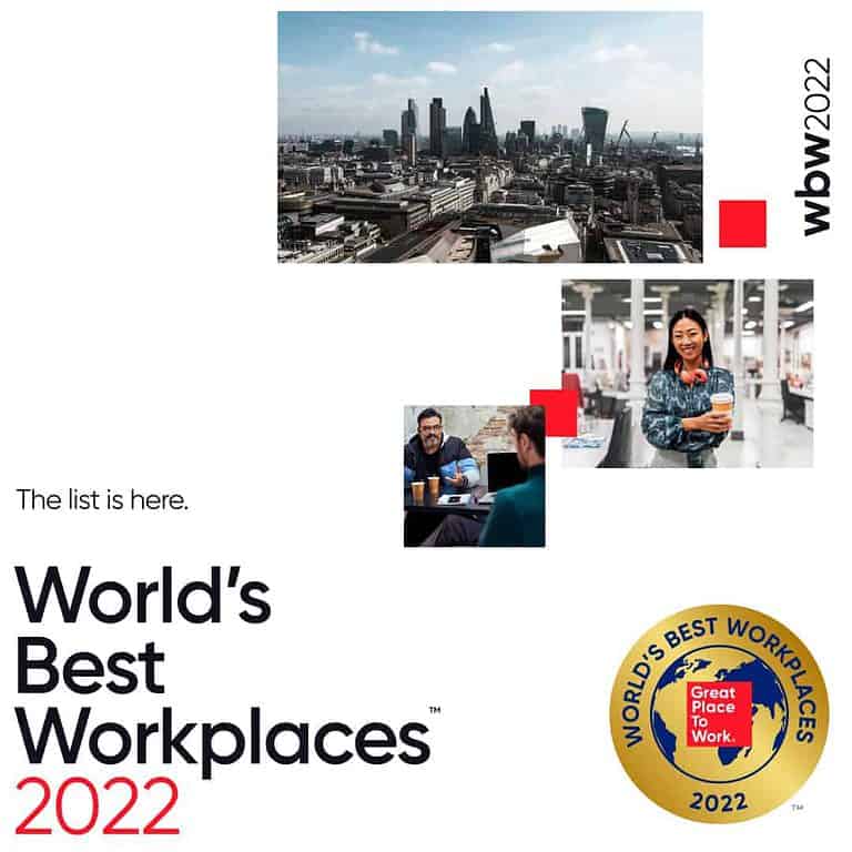 Worlds Best Workplaces Homepage Tile